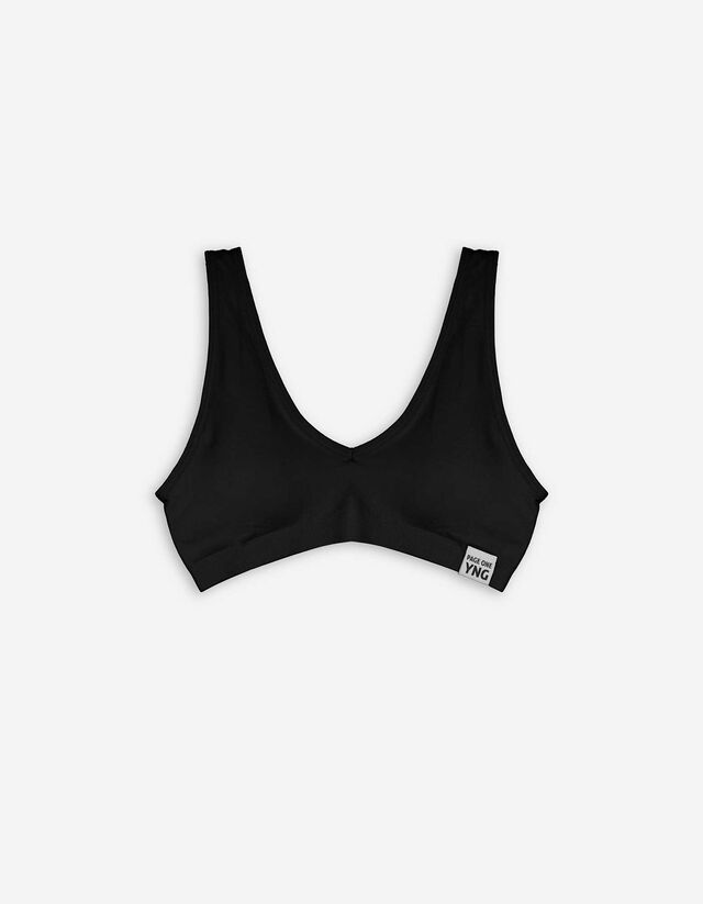 Bralette - Sztreccstartalom - fekete