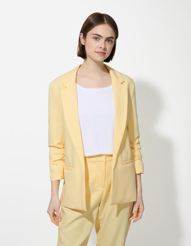 Blézer - Háromnegyedes ujjú - fekete