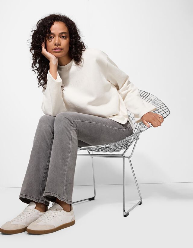 Farmernadrág - Enyhén bővülő fazon - kék