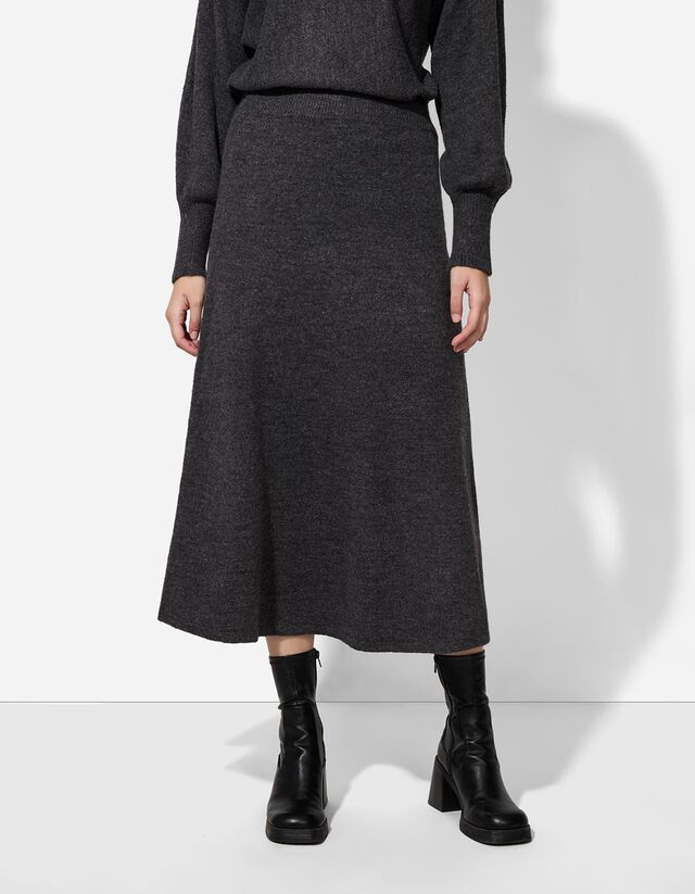 Szoknya - sötétszürke