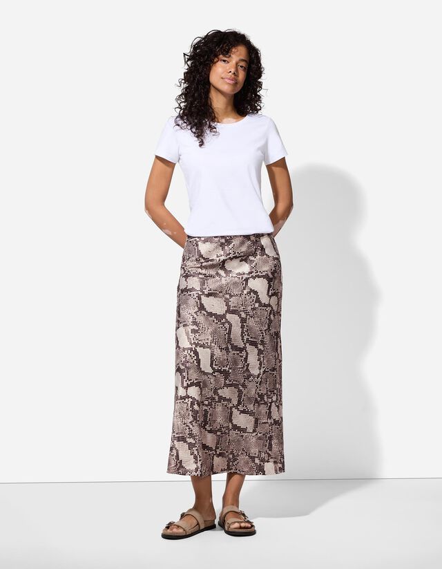 Szoknya - Párducmintás - feher