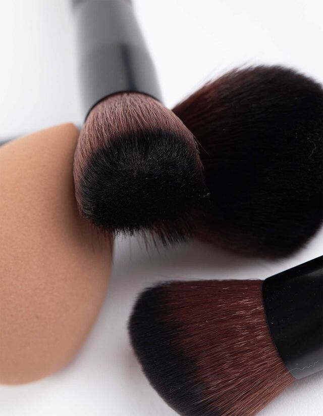 Kefekészlet - 4 db-os csomag - bézs