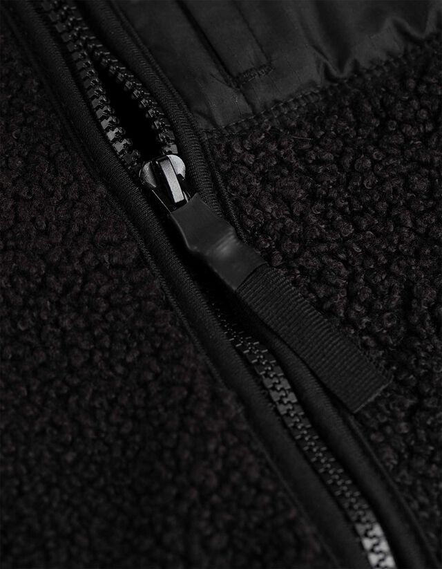 Mellény - Plüss - fekete