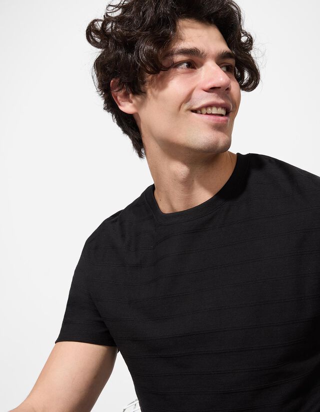 Póló - Pamut - fekete