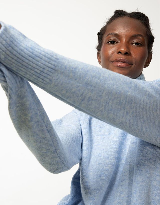 Pulóver - Mockneck - barna