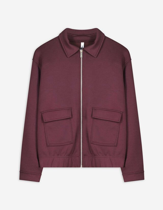 Cipzáros melegítőfelső - Cipzáros - barna