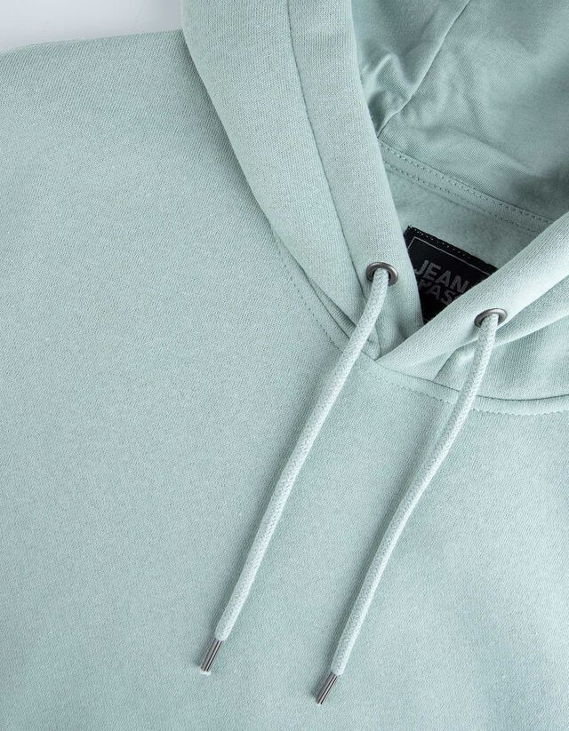 Kapucnis felső - Pamut keverék - sotetkek