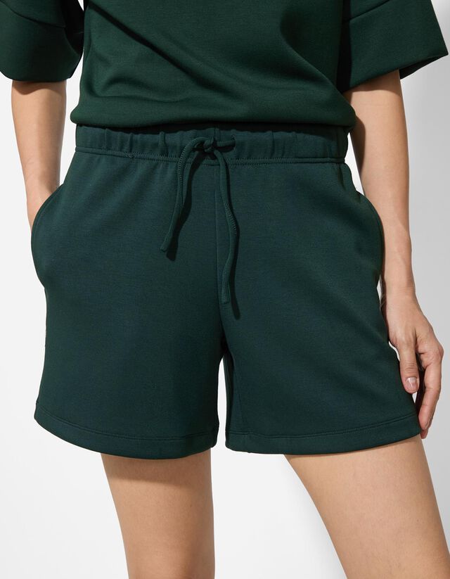 Rövidnadrág - Egyszínű - barna