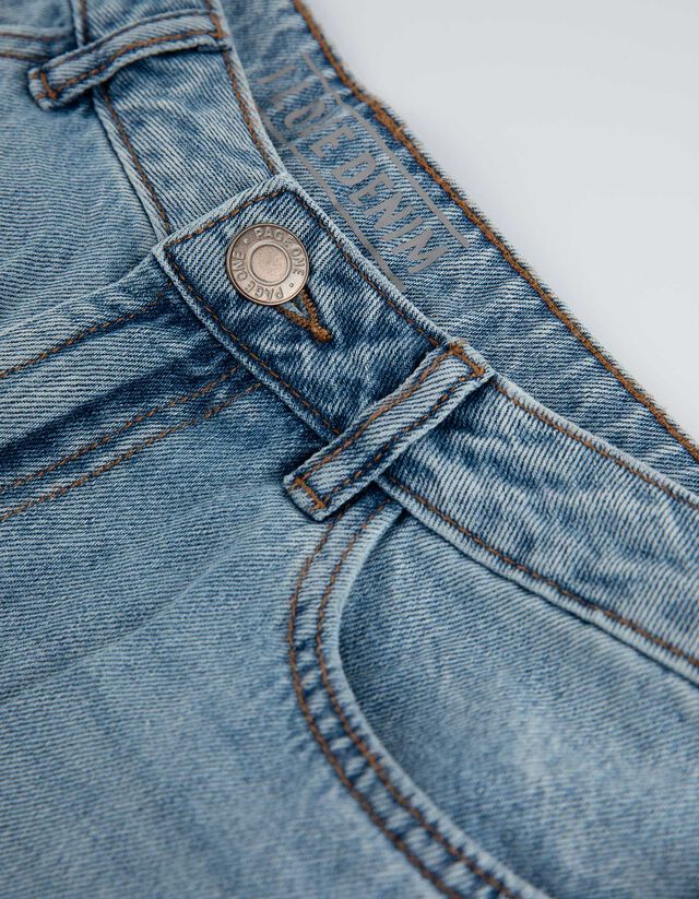 Farmernadrág - Egyenes fazon - sotetkek