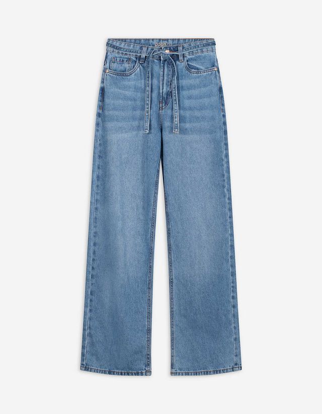 Farmernadrág - Egyenes fazon - kék