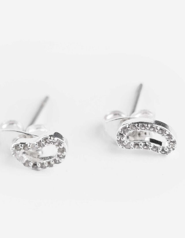 fülbevaló - 4 db-os csomag - ezust