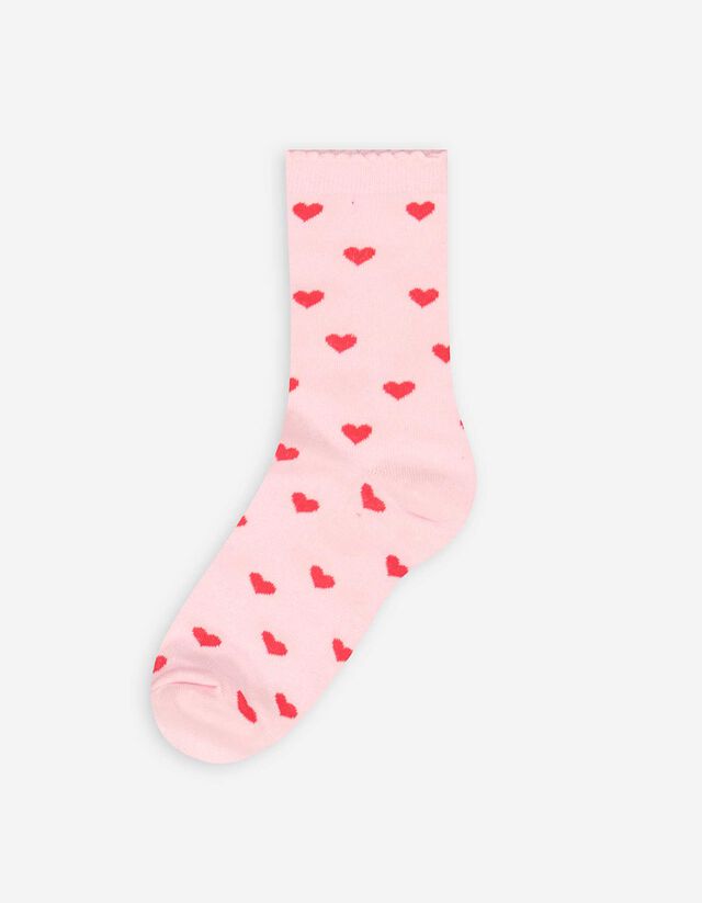 Zokni - Elszórt mintás - kék