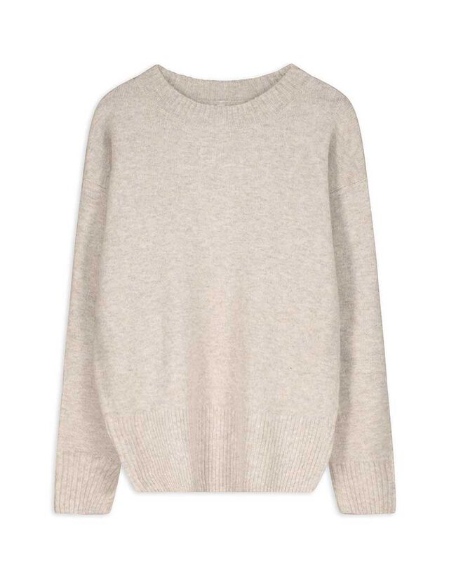 Pulóver - Kötött ruha - bézs