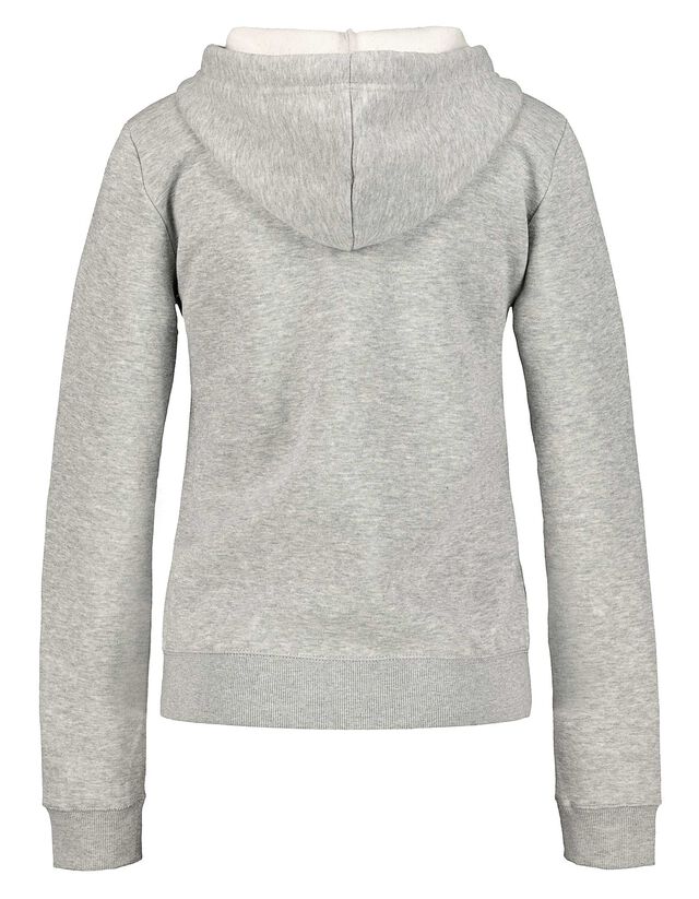 Cipzáros melegítőfelső - Kapucni - szürke