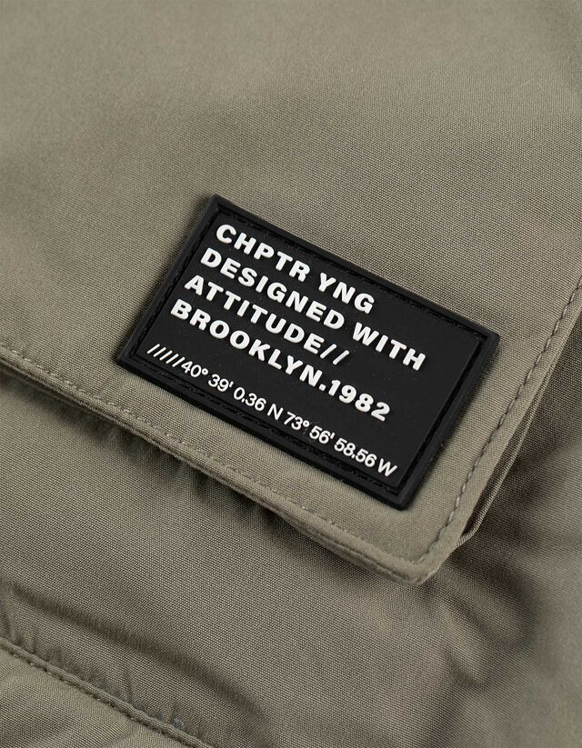 Parka - Normál fazon - vilagos zold