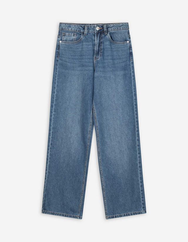 Farmernadrág - Egyenes fazon - sotetkek