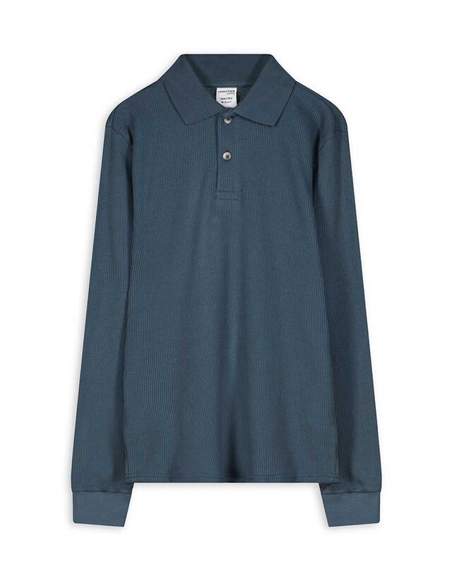 Pólóing - Gofri szerkezet - sötétszürke