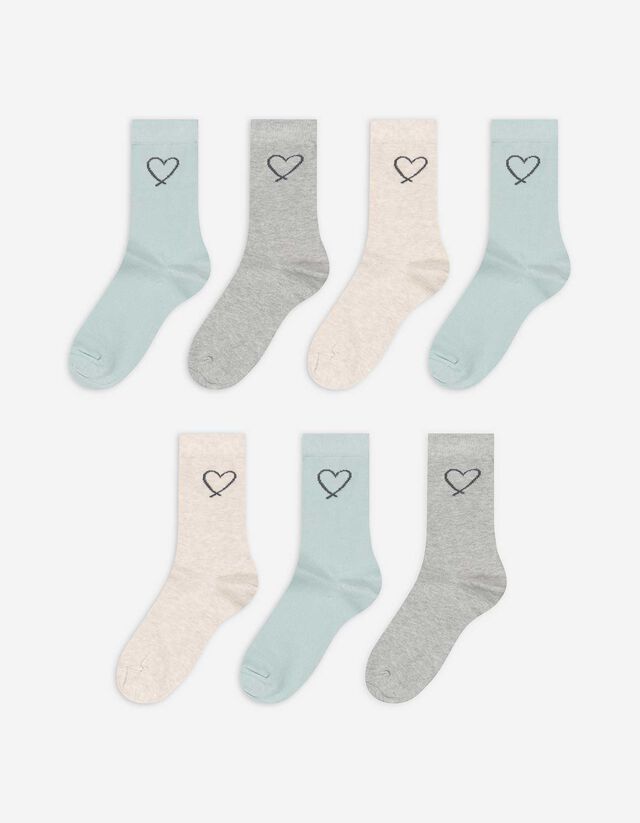 Zokni - 7 db-os csomag