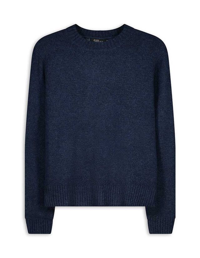 Pulóver - Kerek nyakkivágás - sotetkek