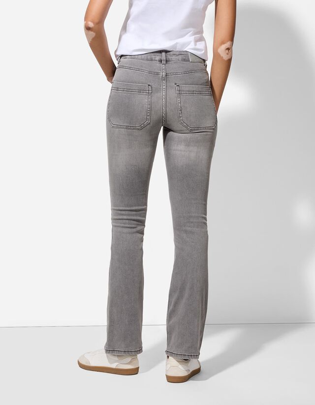 Farmernadrág - Enyhén bővülő fazon - kék