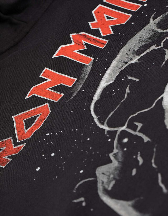 Kapucnis felső - Iron Maiden - sötétszürke