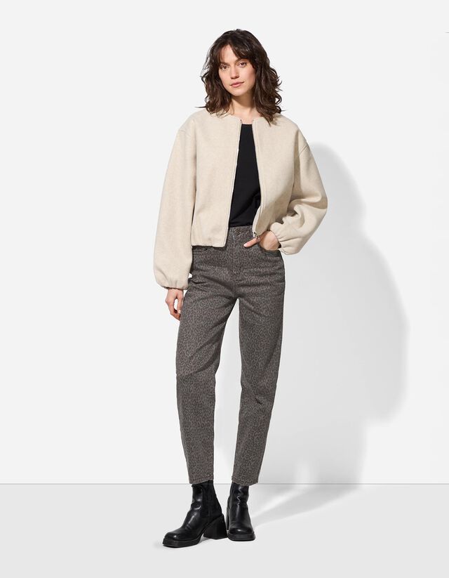 Nadrág - Szűk fazon - sötétbarna