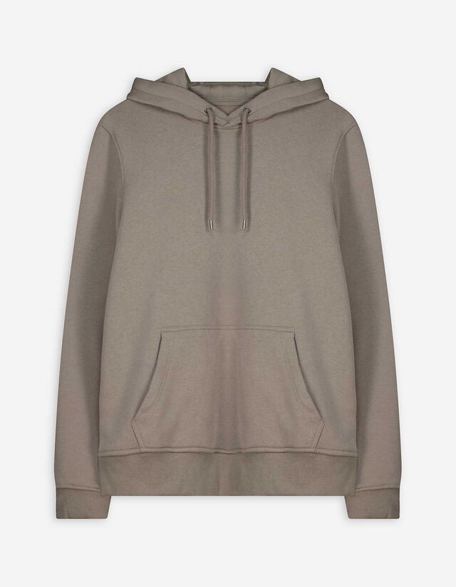 Kapucnis felső - Pamut keverék - sotetkek