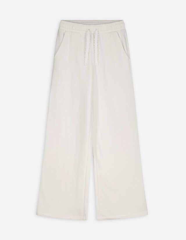 Nadrág - Csipkerátéttel - feher