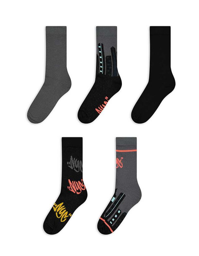 Zokni - 5 db-os csomag