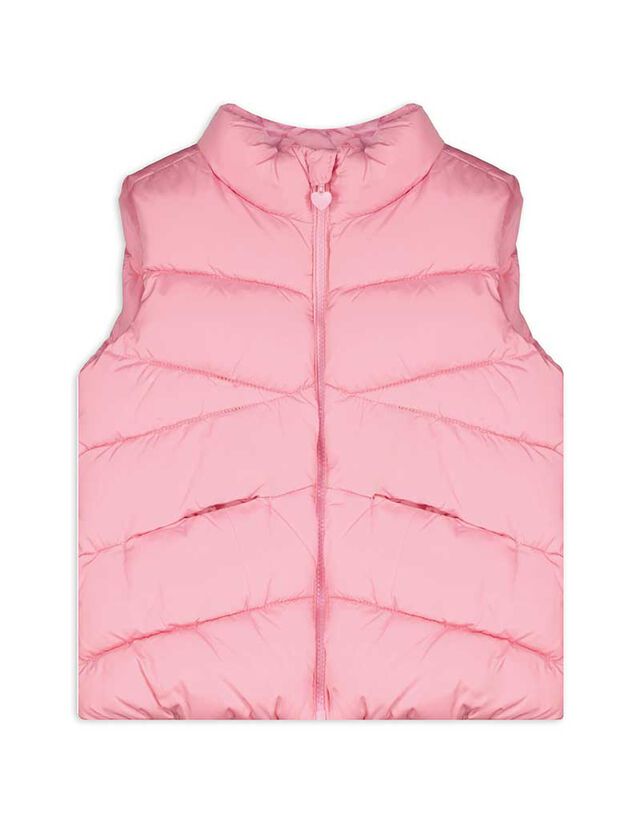 Steppelt mellény - Egyszínű - pink