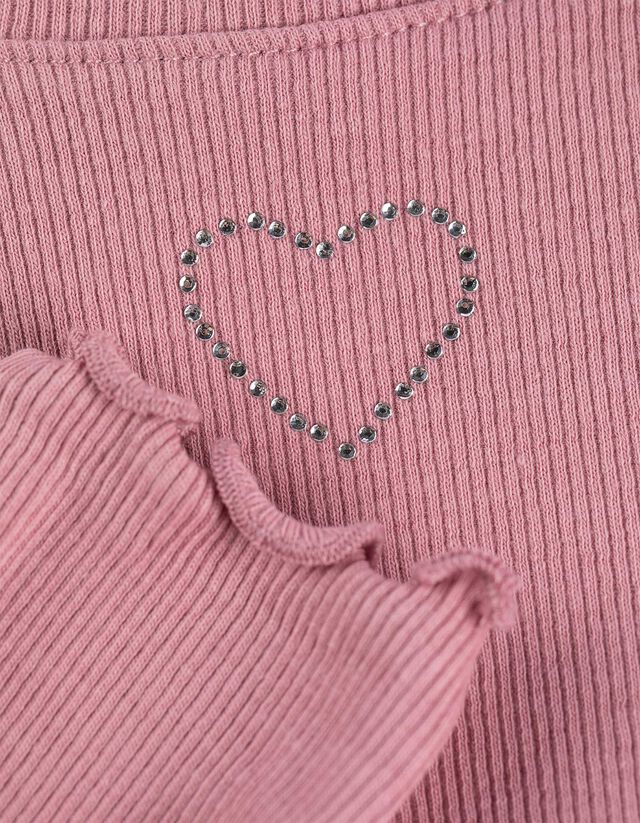 Hosszú ujjú felső - Egyszínű - lila