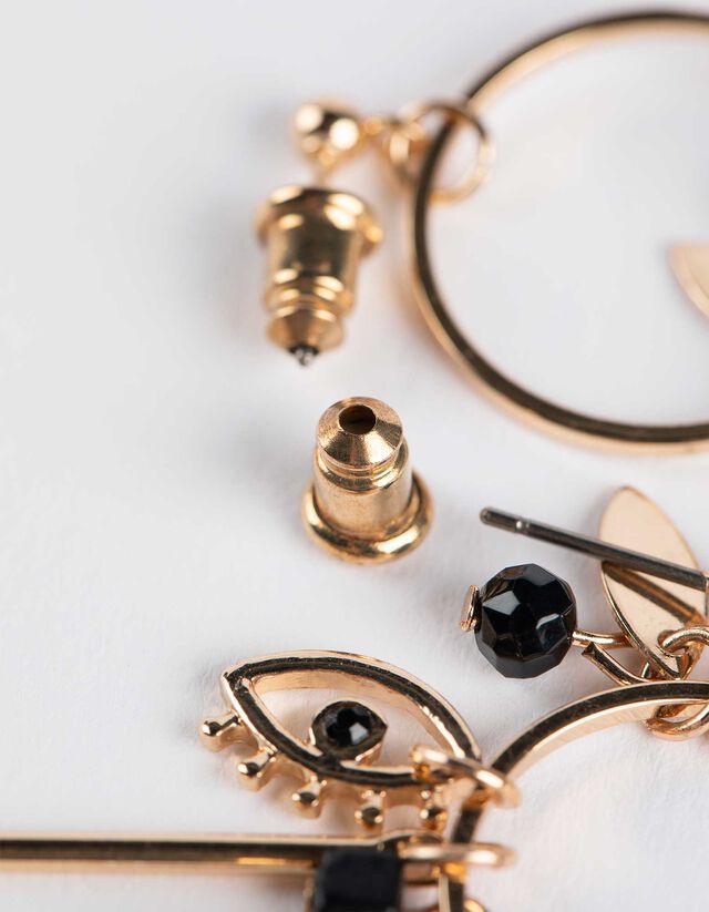 fülbevaló - Medál - arany