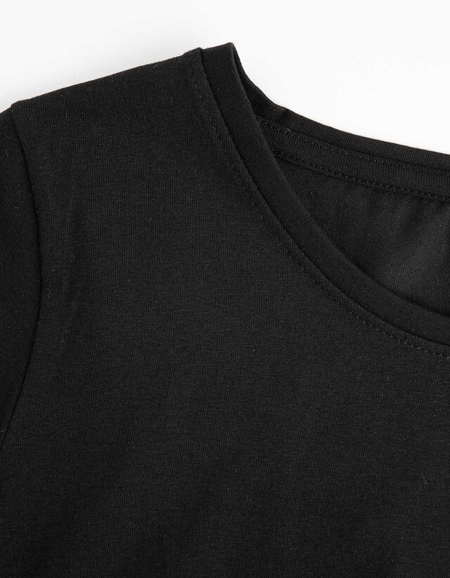 Póló - Sztreccs - fekete