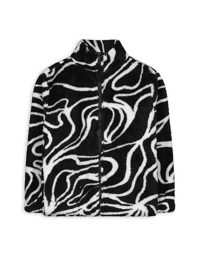 Cipzáros melegítőfelső - Plüss - bézs