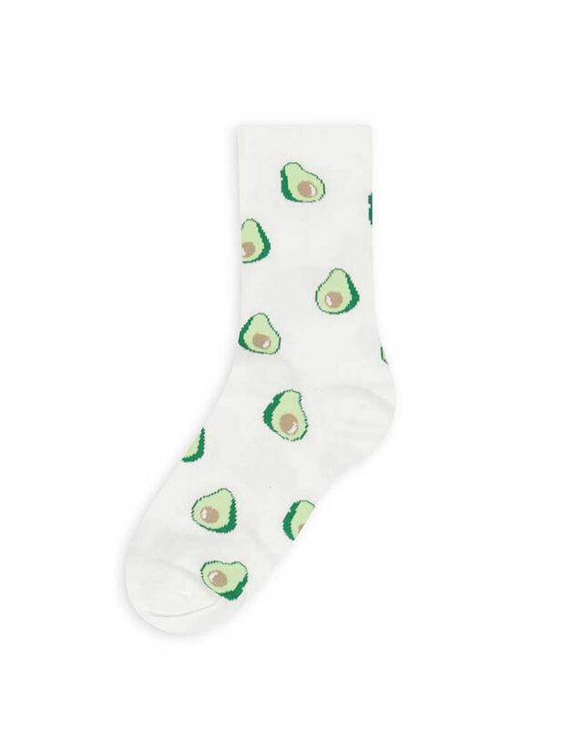 Zokni - Elszórt mintás - kék