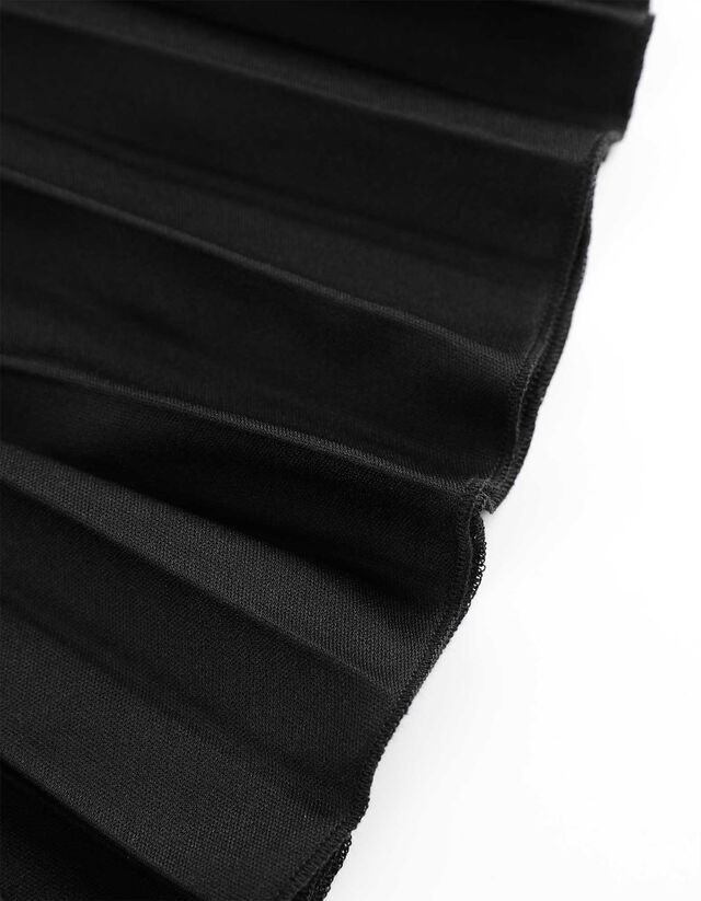 Rakott szoknya - Ráncok - feher