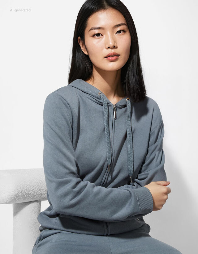 Cipzáros melegítőfelső - piros