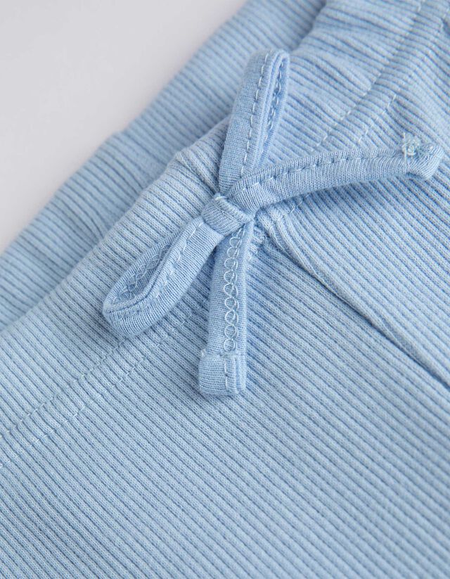 Legging - Bordázott - világos barna