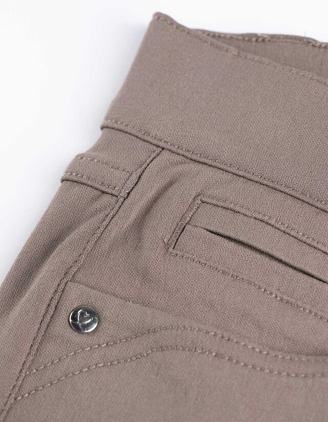 Jegging - Viszkózkeverék - barna