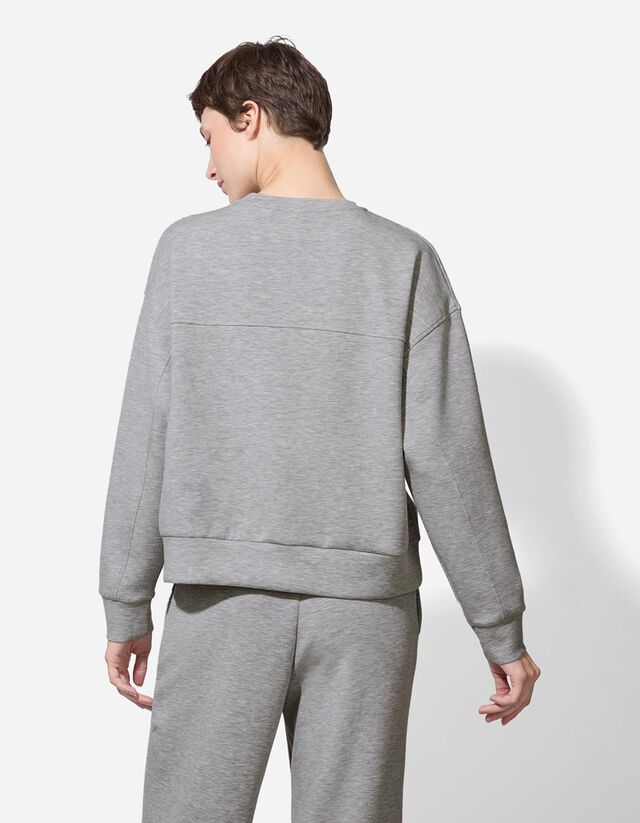 Melegítőfelső - Modál tartalom - sötétszürke