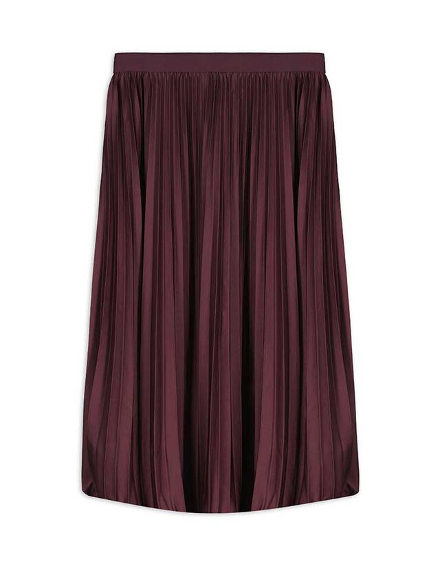 Rakott szoknya - Ráncok - feher