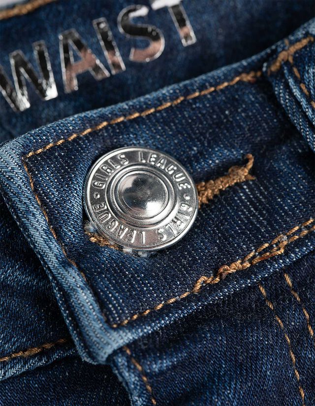 Farmernadrág - Enyhén bővülő fazon - kék