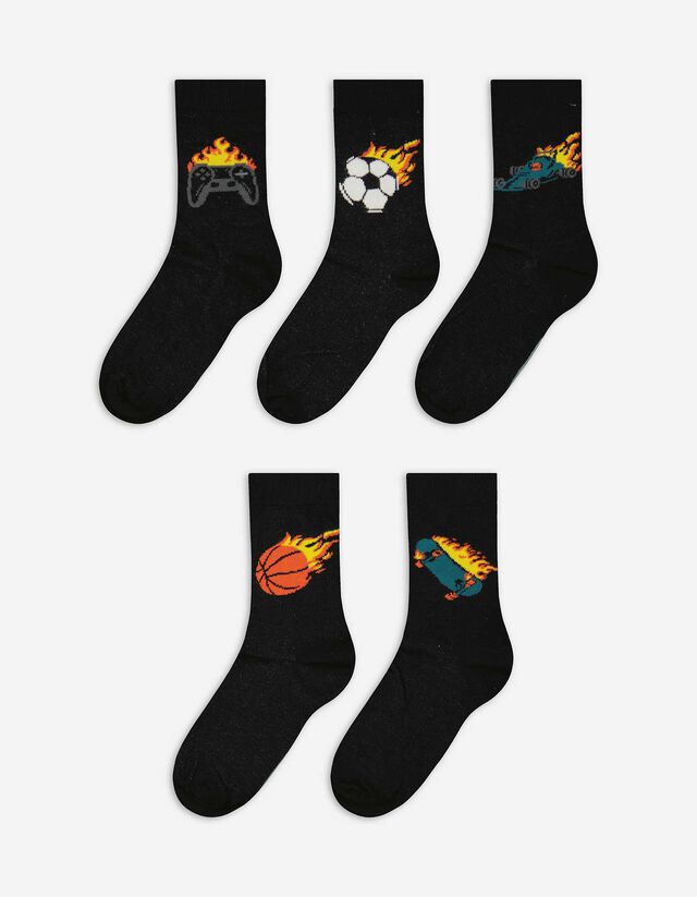 Zokni - 5 db-os csomag