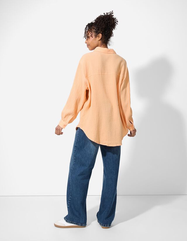 Blúz - Muszlin - vilagos zold