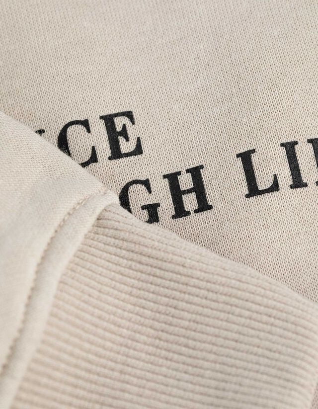 Melegítőfelső - Nyomott minta - vilagos szurke