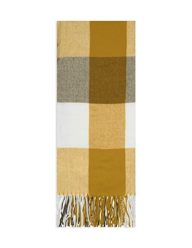 Sál - Kockás - zöld