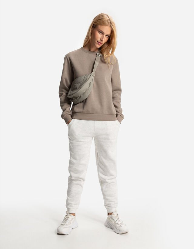 Szabadidőnadrág - Zsinóros - rozsaszin