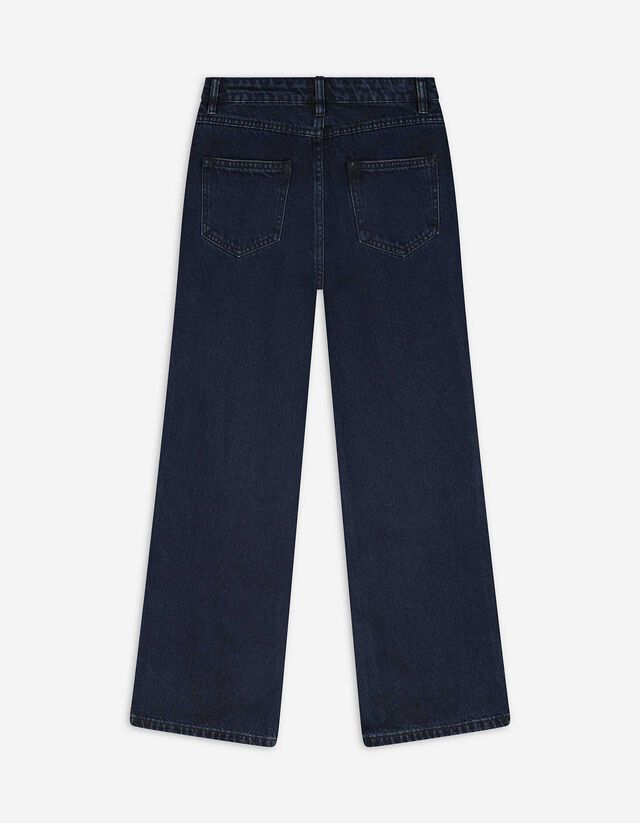 Farmernadrág - Strass - sotetkek