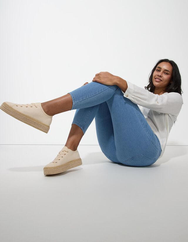 Farmernadrág - Nagyon szűk fazon - sotetkek