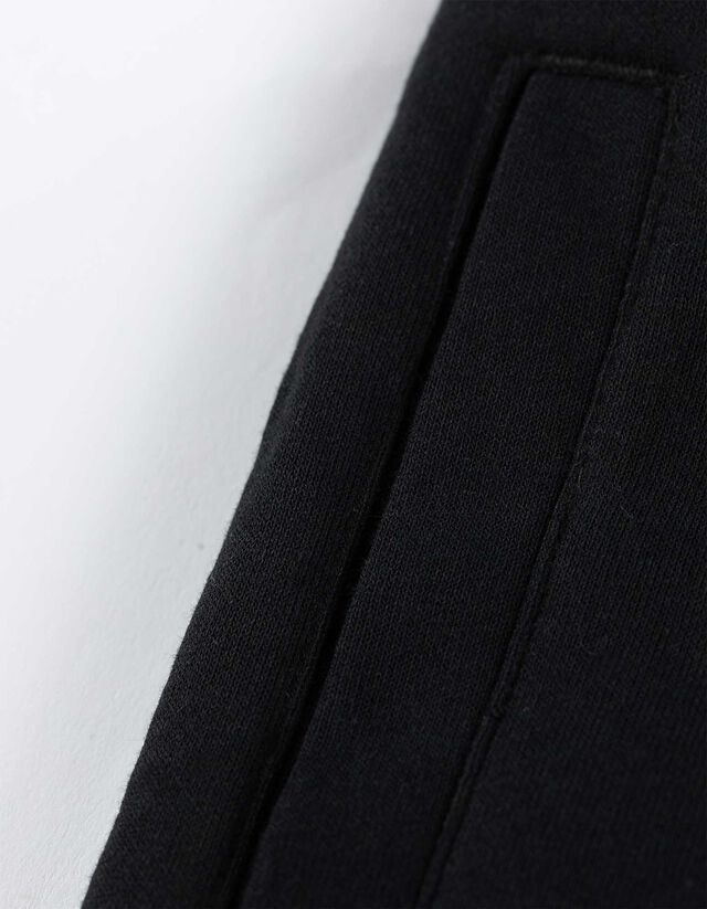 Szabadidőnadrág - Nyomott minta - fekete